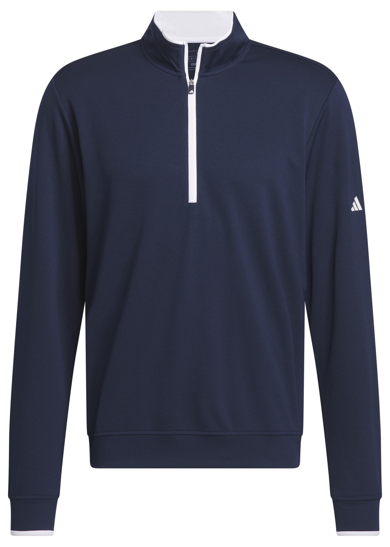 adidas Men's Lightweight Half-Zip Top Sweatshirt, collegiate navy, XXL
