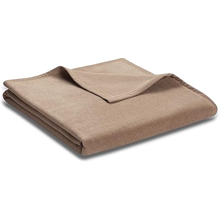 biederlack® flauschig-weiche Kuscheldecke aus Baumwoll-Mischgewebe I ...