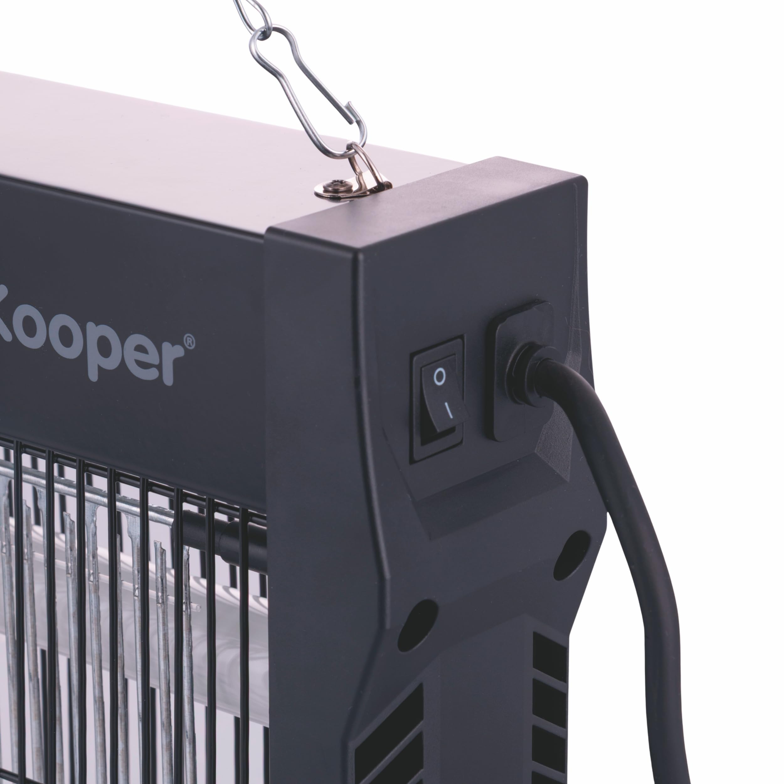 Zanzariera elettrica, copertura fino a 80 mq, vano di raccolta insetti 20 W, Kooper