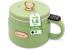 NutriChef 5-in-1 Electric Rice Cooker in Green: Your Perfect Kitchen Companion