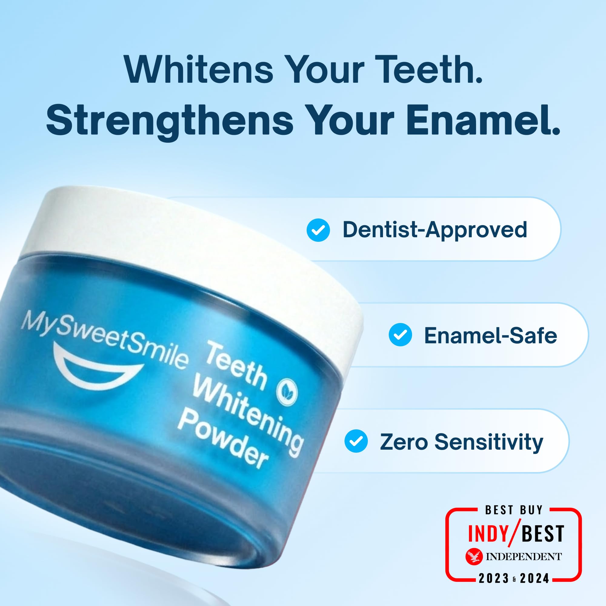 MySweetSmile Teeth Whitening Powder - 6 Month Supply -2