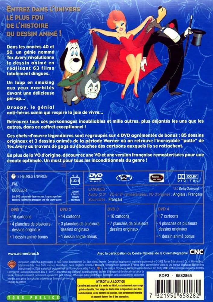 超希少！未開封！テックス・アヴェリー DVD 名作アニメシリーズ 名作アニメシリーズ テックス・アヴェリー の展示中 || Museum