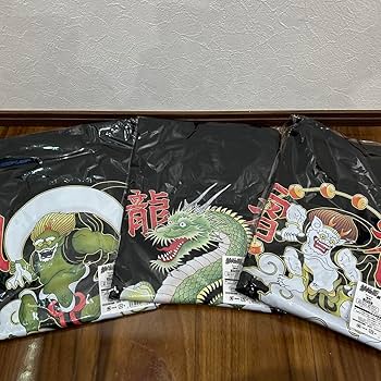 特攻の拓展三鬼龍（風神、雷神、龍神)のTシャツLサイズです。 Amazon.co.jp: 特攻の拓 Tシャ XL 三鬼龍(龍神•風神•雷神