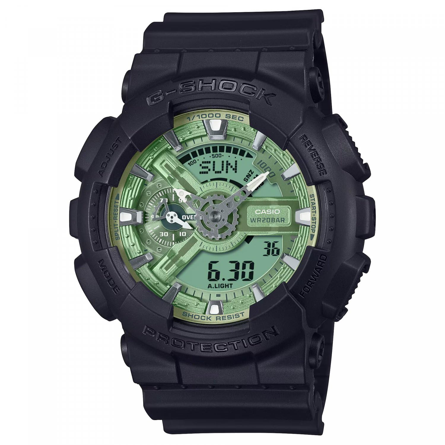 Casio Ga-110Cd-1A3er Mens G-Shock Watch Black
