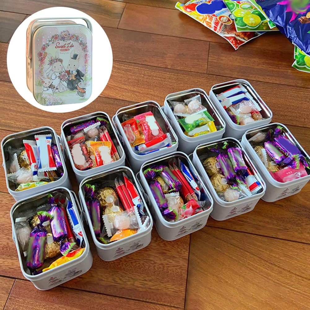 2pcs Empty Metal Tins Box With Lid Rectangular Cookie Tin Cans Storage Container For Treats Candle Favors And Crafts B09acbcf 66ec 4d99 Bc4d E46e6dfa1ac9.0b209818756f92b5058f158f1099115e