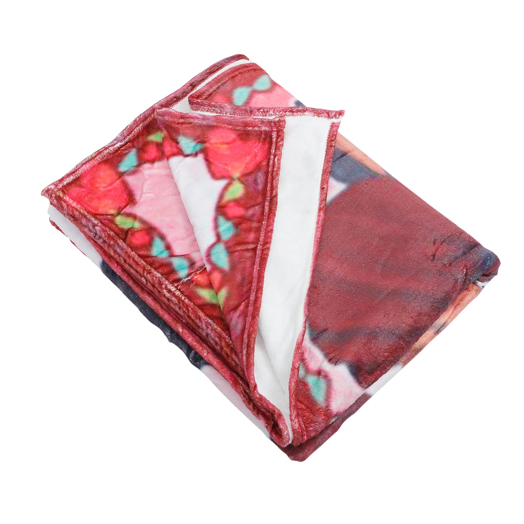 Couverture chaude polyester MAGICLULU plaid imprimé réversible anti-froid canapé d'été