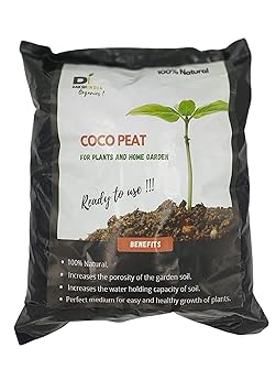 The Urban PITARA Seeds - Cocopeat (Loose ) for Gardening & Plants, Coco Peat Powder (500 Grams) - image, photos