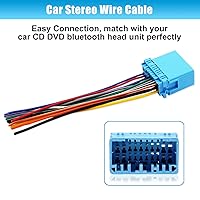 Vista 4 de Adaptador de Arnés de Cable de Radio de Coche de Reemplazo para Arnés de Cableado de Estéreo Selecto de Honda y Acura