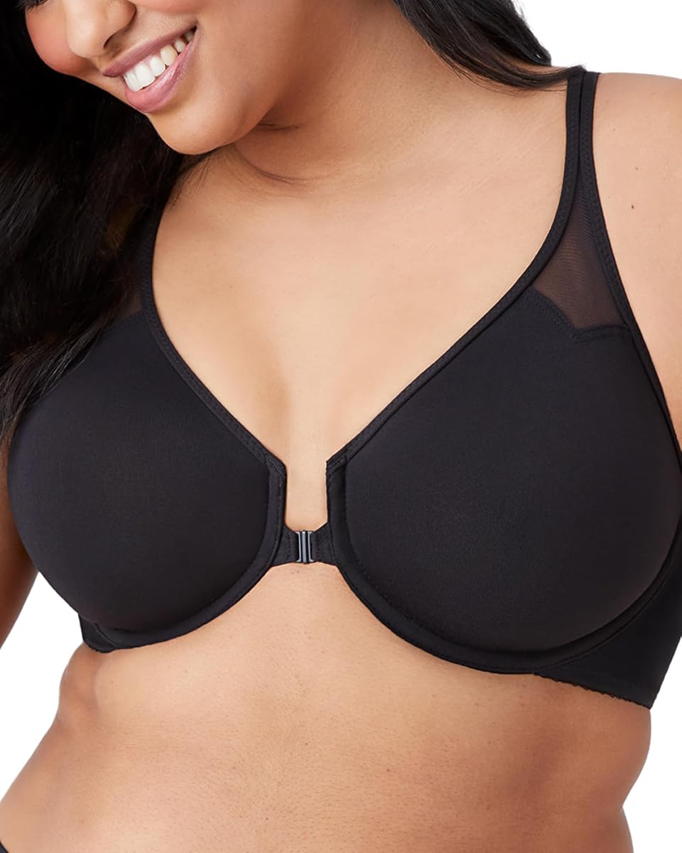 Women's Body By Unlined Front Close Underwire Racerback Bra, 65124