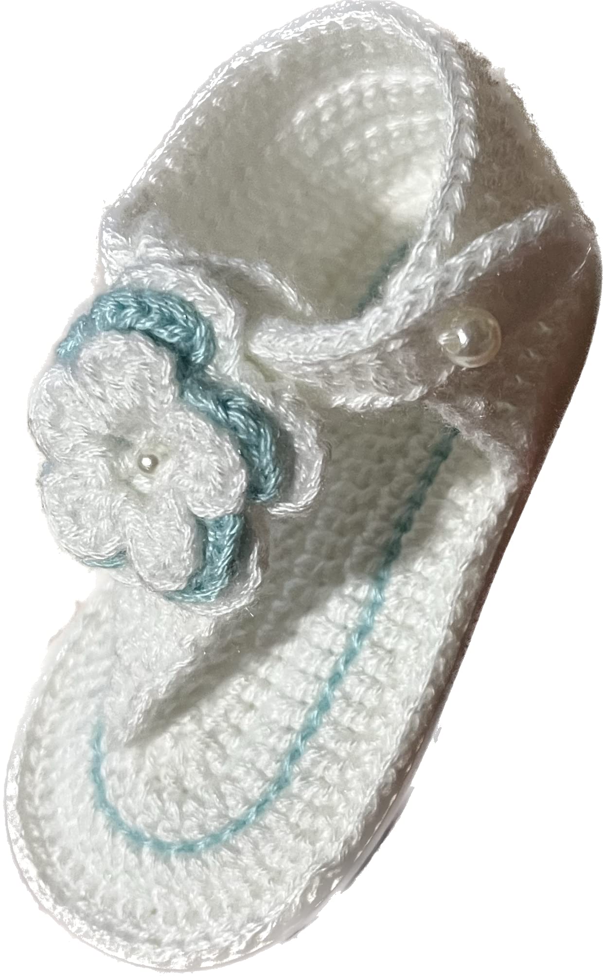 Scarpine Neonato realizzate con Uncinetto. Sandali per Bambini all'Uncinetto con Chiusura a Fibbia Disponibile in Tutte Le Taglie Bambino