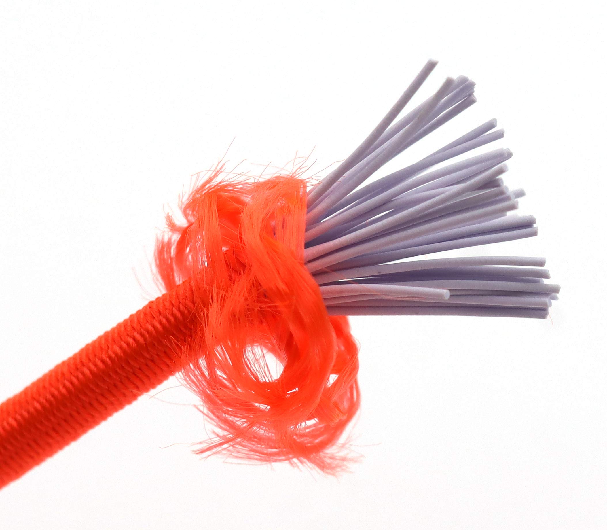 Diameter 3/16 inch,Length 20 Feet Orange Elastic Cord Elastic Nylon Cords Kayak Deck Stretch String Rope & Tie Down Trailer Strap,Marine Grade,Gravity Chair