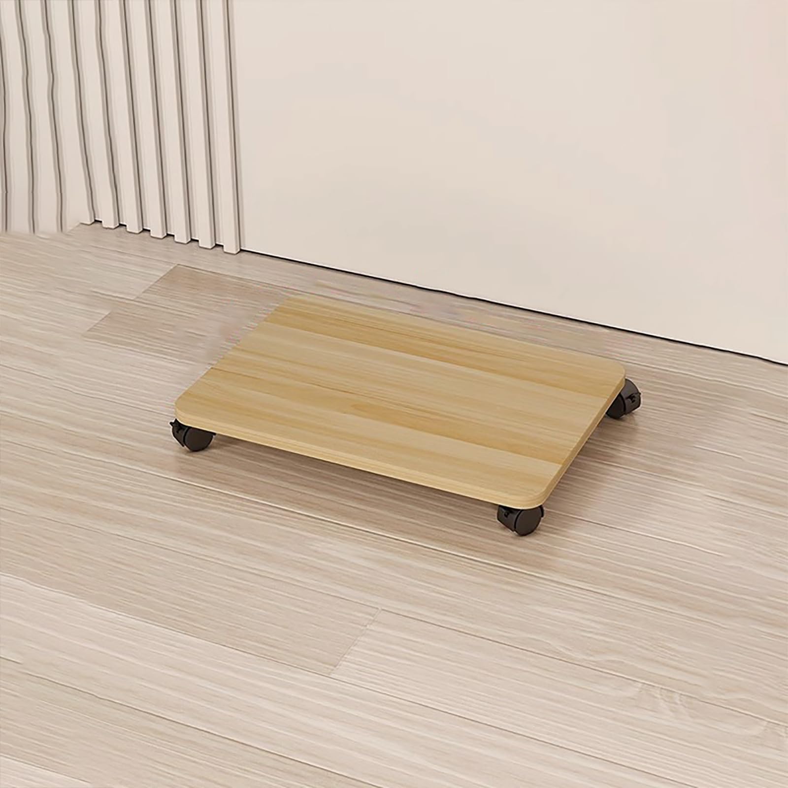 Półka na DVD i stojak do gier, narożna szafka ekspozycyjna na płyty CD, sprzęt AV i odtwarzacze płyt, stojak rozrywkowy, do salonu i gier, drewno, 50 x 35 cm