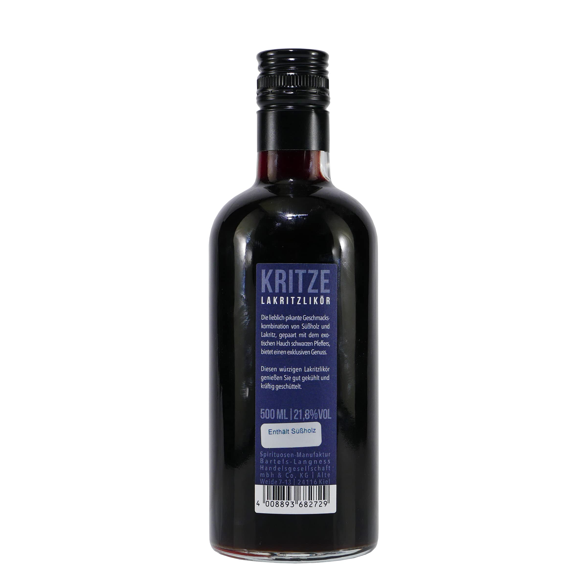 "Kritze" Salz-Lakritz-Likör (6 x 0,5L)