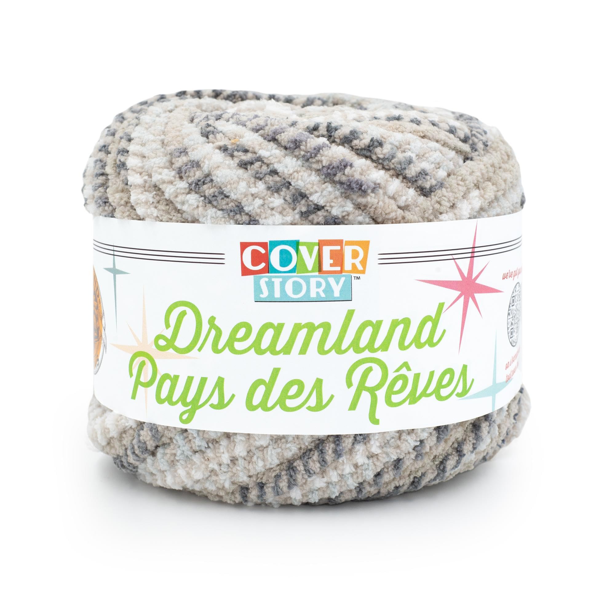 Amazon.com: Lion Brand Yarn Cover Story Dreamland, Blanket Yarn