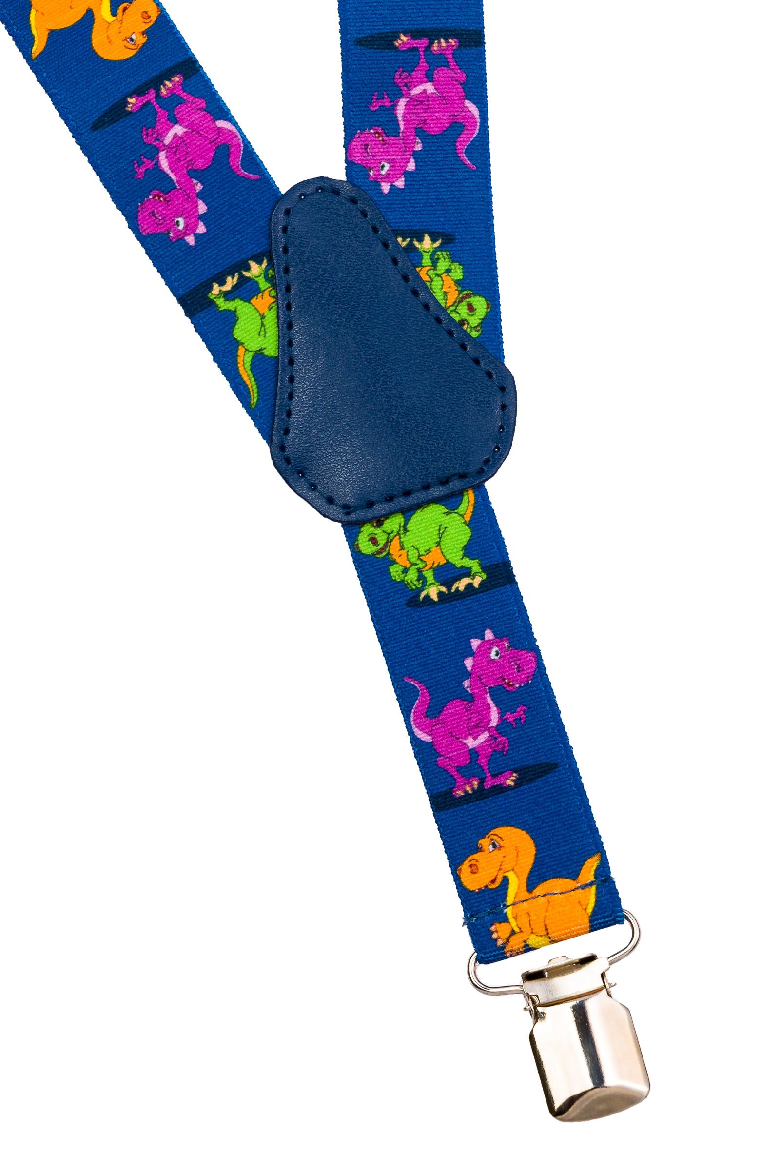 Tirantes de Tela Elastizada Infantiles Unisex Forma Y Dinosaurio 1-5 Años 2.5cm