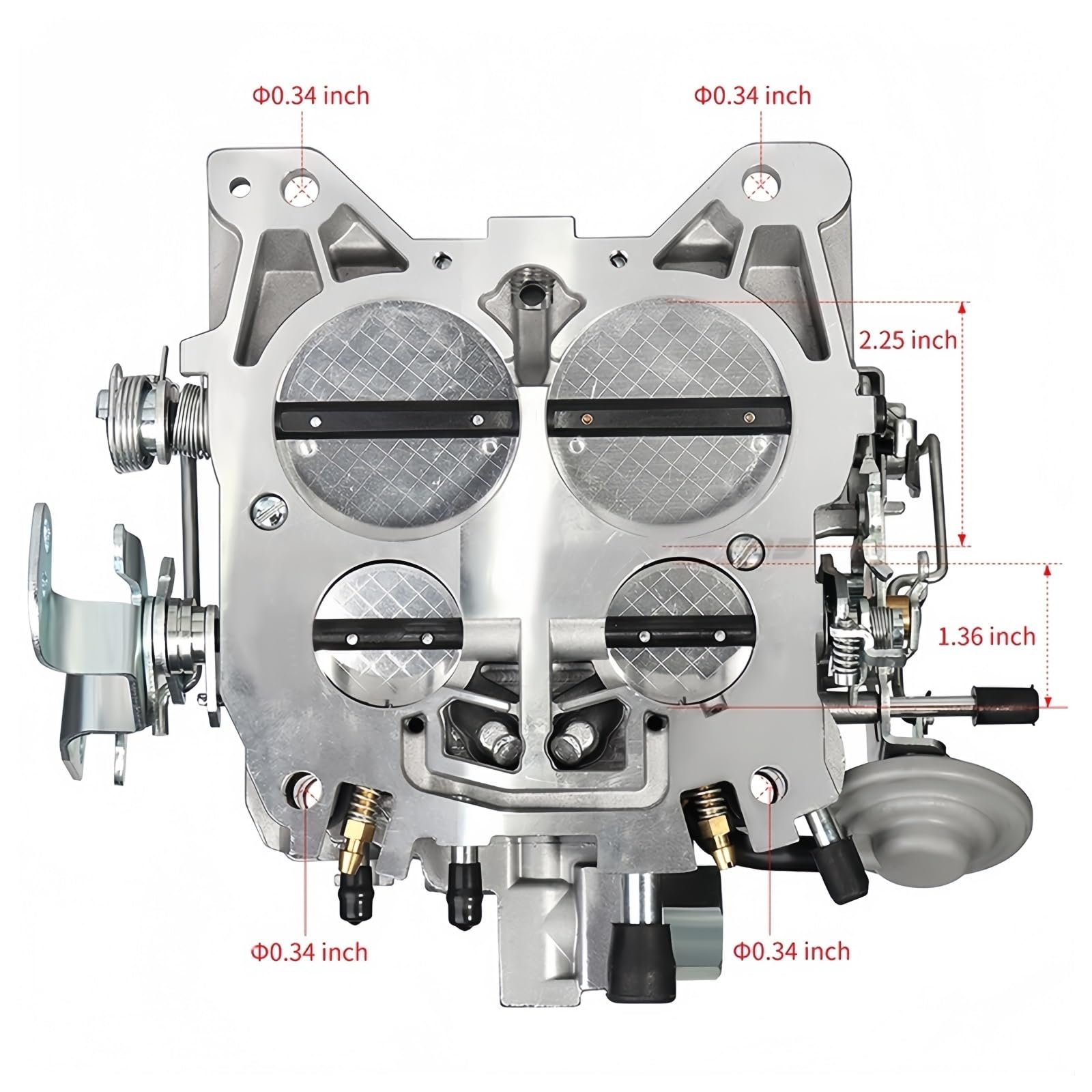 Carburateur pour moteurs pour Chevy Small Block/Big Block Mark IV/GMC 327, 350, 396, 427 454 (1966-1973)