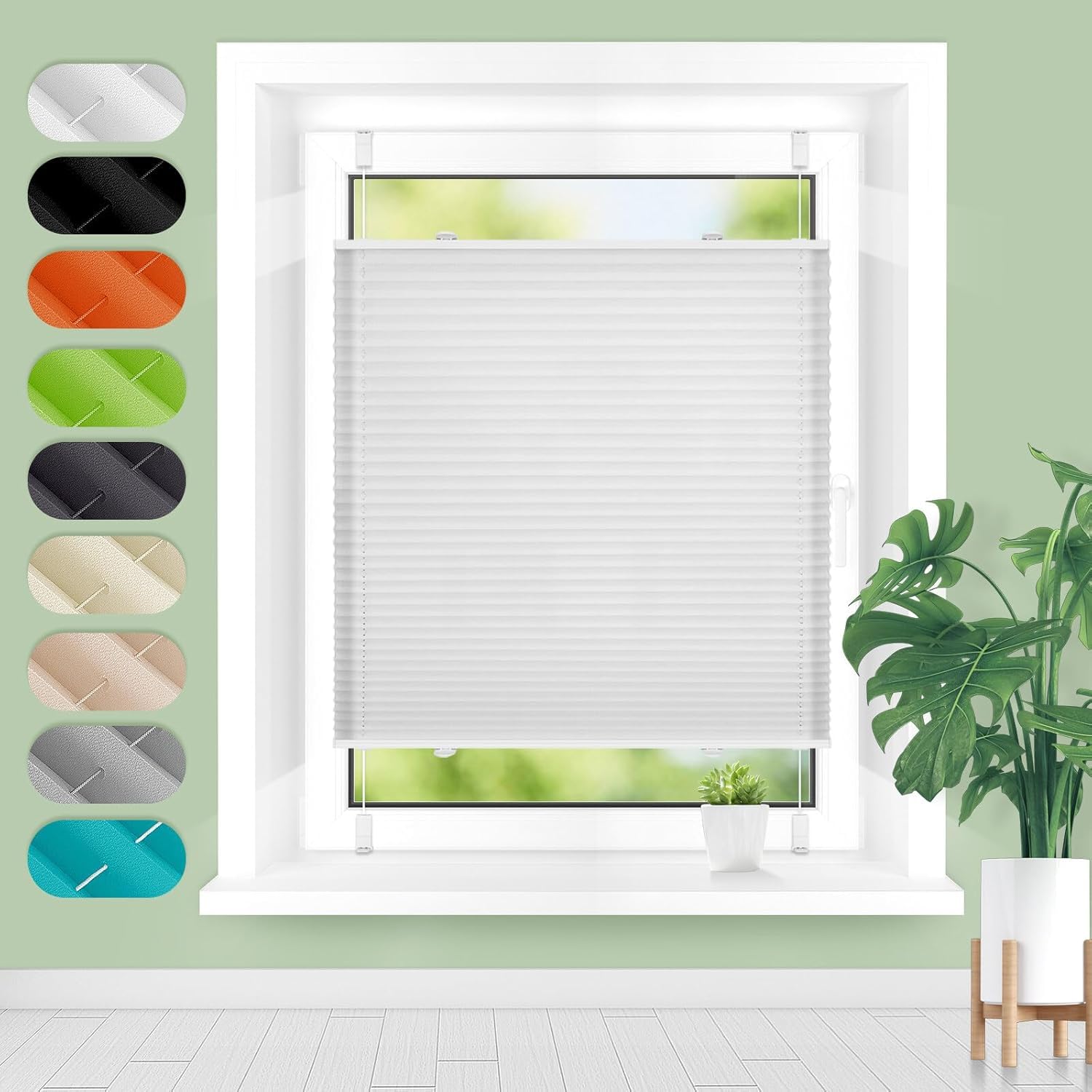 homland store plissé klemmfix 35x80 cm