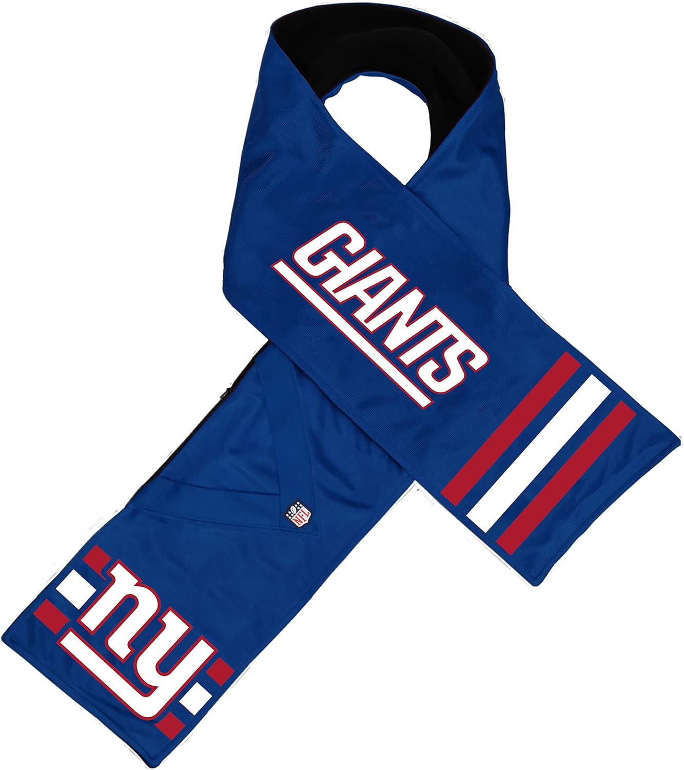 Littlearth NFL unisex Nfl Hero Jersey Scarf New York Giants 60" Length x 7.5" Width Team Color