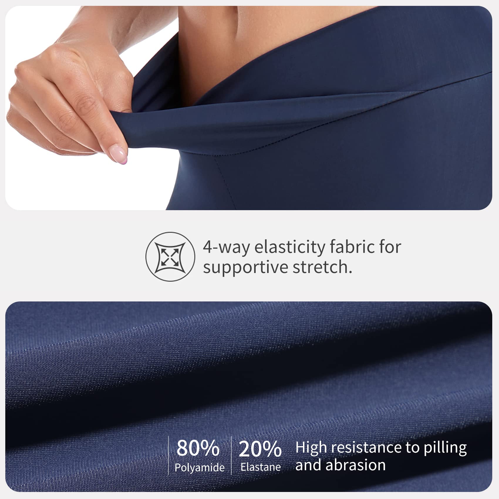 Santic Short de cyclisme rembourré pour femme - Séchage rapide - Poches latérales respirantes