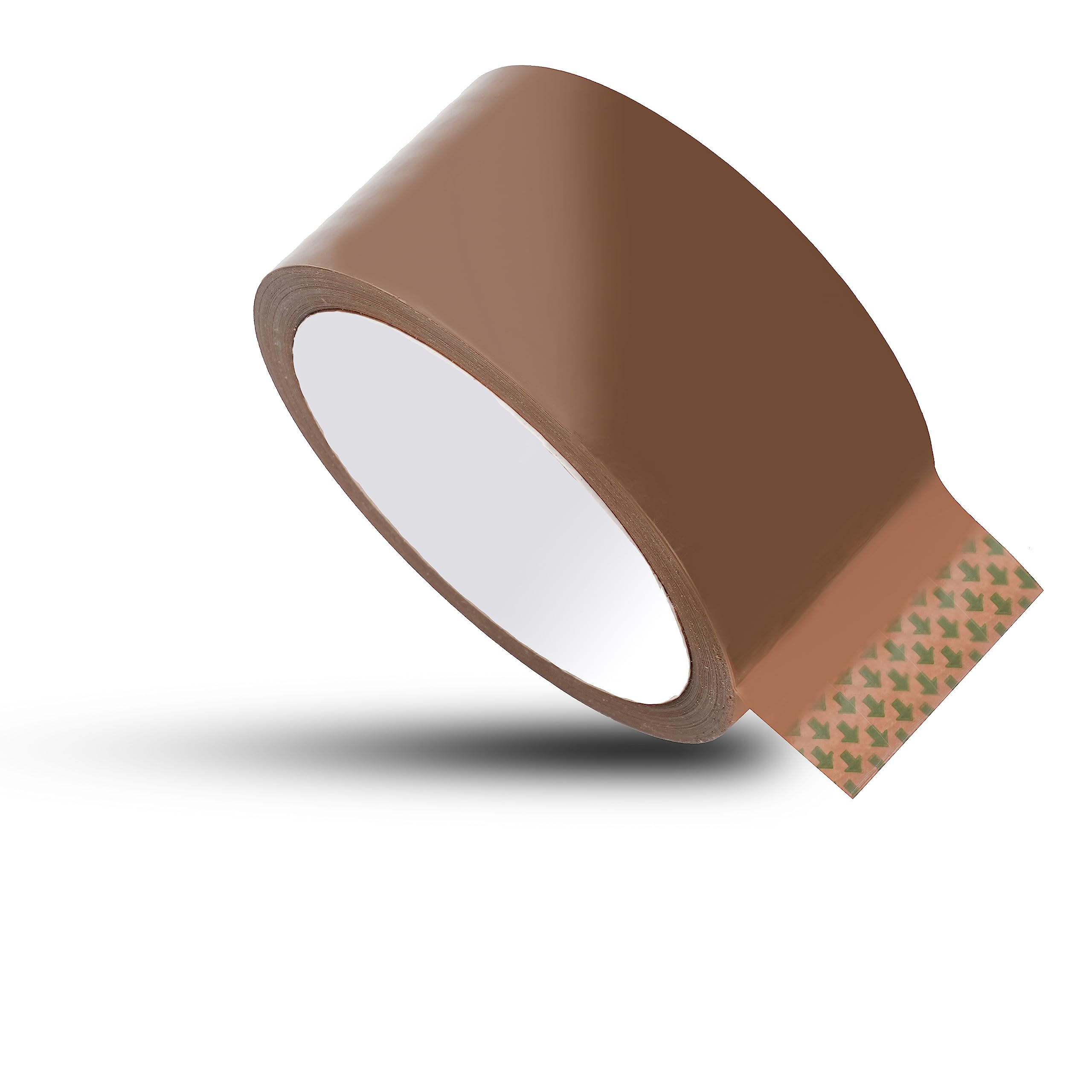 BIGtec 6 rolek taśmy klejącej do pakowania, taśma do pakowania, standardowa taśma do pakowania, długość 66 m, szerokość 48 mm, brązowa, materiał do pakowania paczek i kartonów