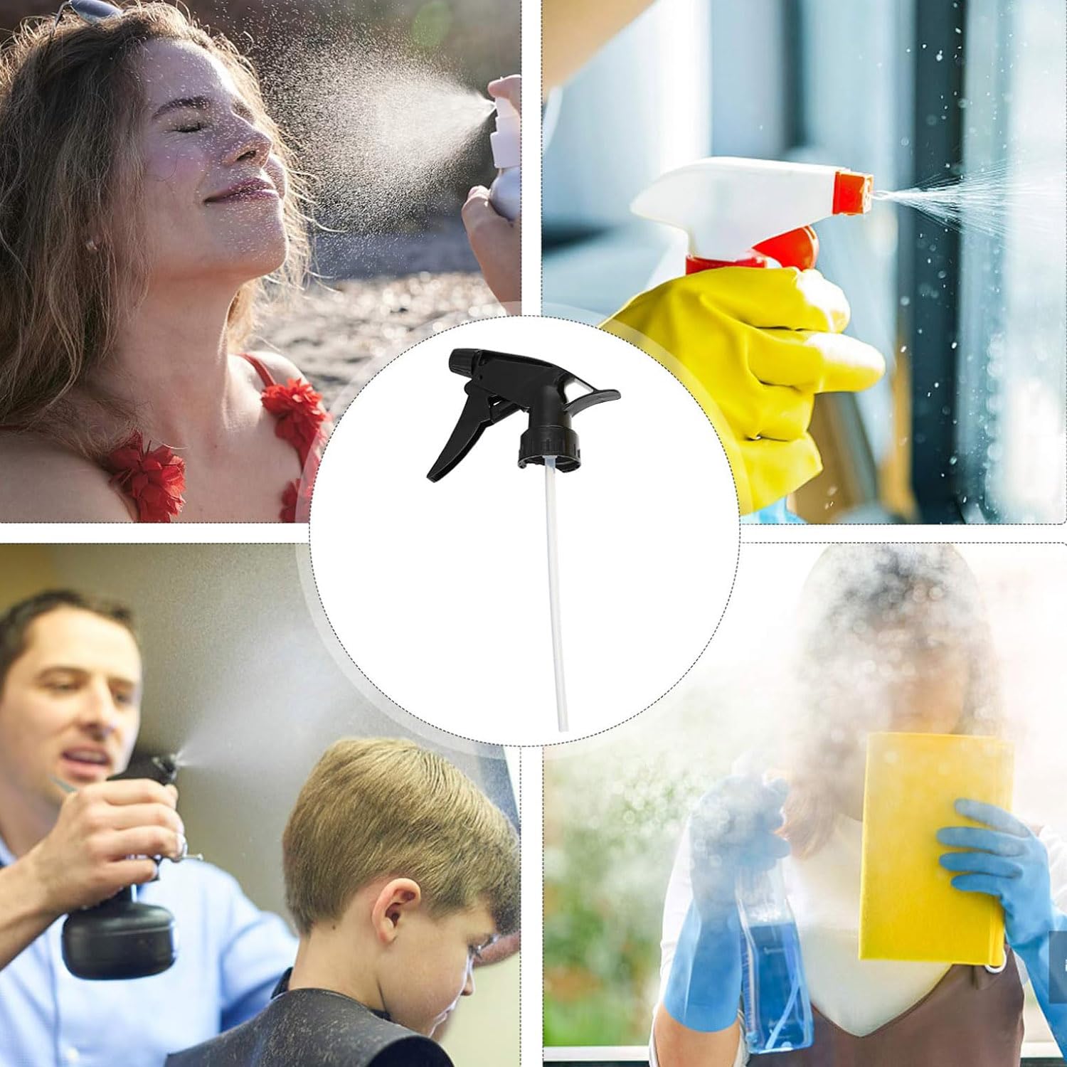 Amazon.co.jp: Roczential 6個セットスプレーヘッド スプレーノズル