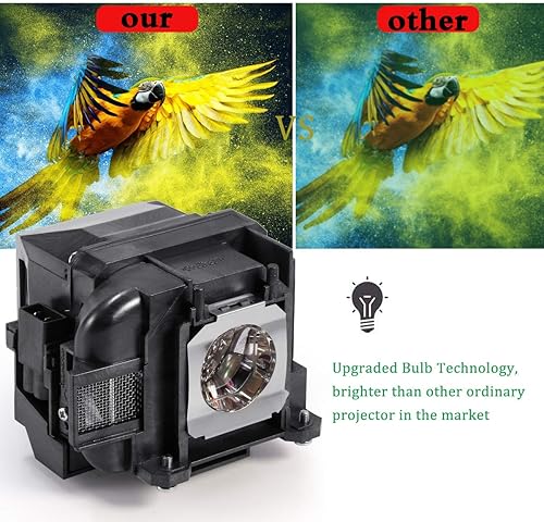Miniatura 3 de ELP78 Bombilla de proyector para Epson ELPLP78 PowerLite Home Cinema 2045 2030 2000 730HD 725HD 600 VS230 VS330 VS335w EX7220 EX3220 EX5220 EX6220