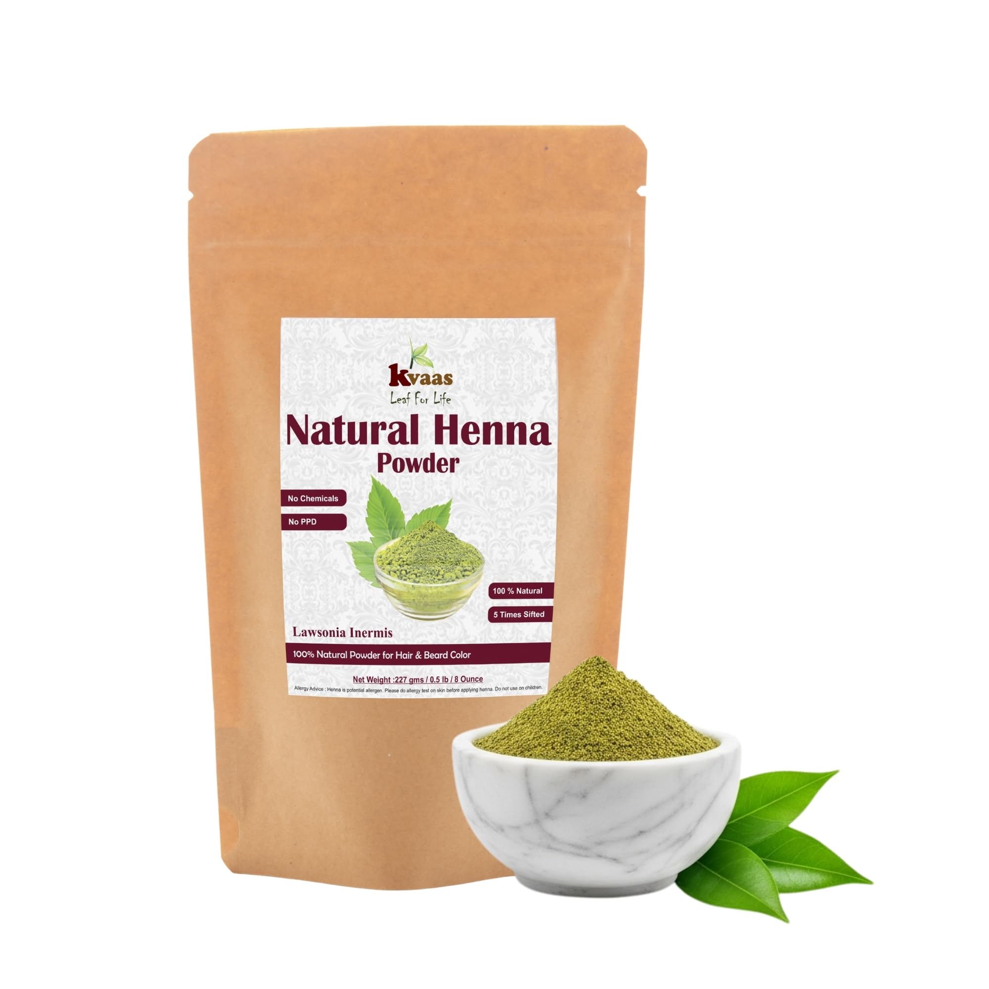 Kvaas Natural Heena Powder 100grams-picture-26