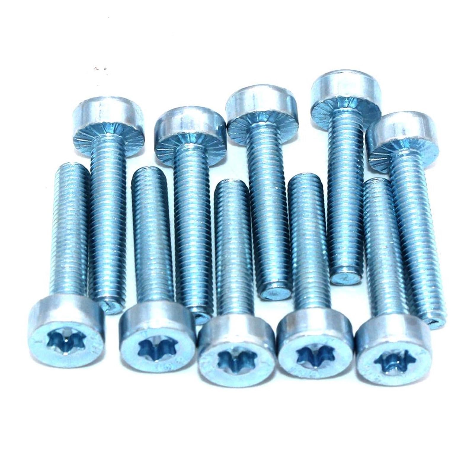 Comcapy 10Pcs T27 Torx Bolt M5 X 25 For Stihl Dolmar Oleo-Mac Chainsaw Bruchutter Blower