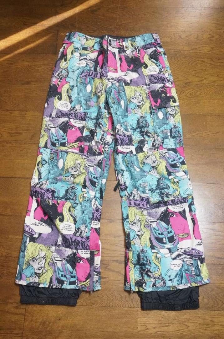 男性用 BURTON バートン ボードウエア ポーチャー アメコミパンツL Amazon.co.jp: 男性用 BURTON バートン ボードウエア ポーチャー