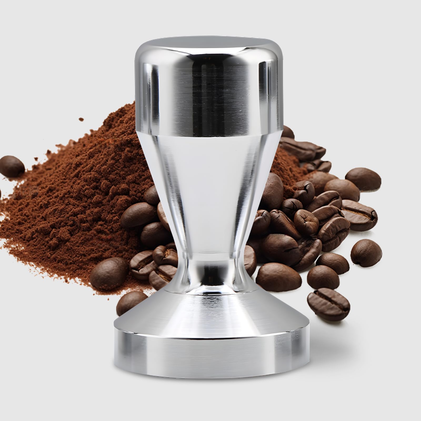 51mm Stainless Steel Espresso Tamper Flat Base Coffee Tamper Tamper Tool Espresso Expresso Hand Press Tamp Espresso Accessories