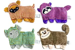 AZSSMUK Small Crinkle Dog Toy: No-Mess Entertainment for Playful Puppies!