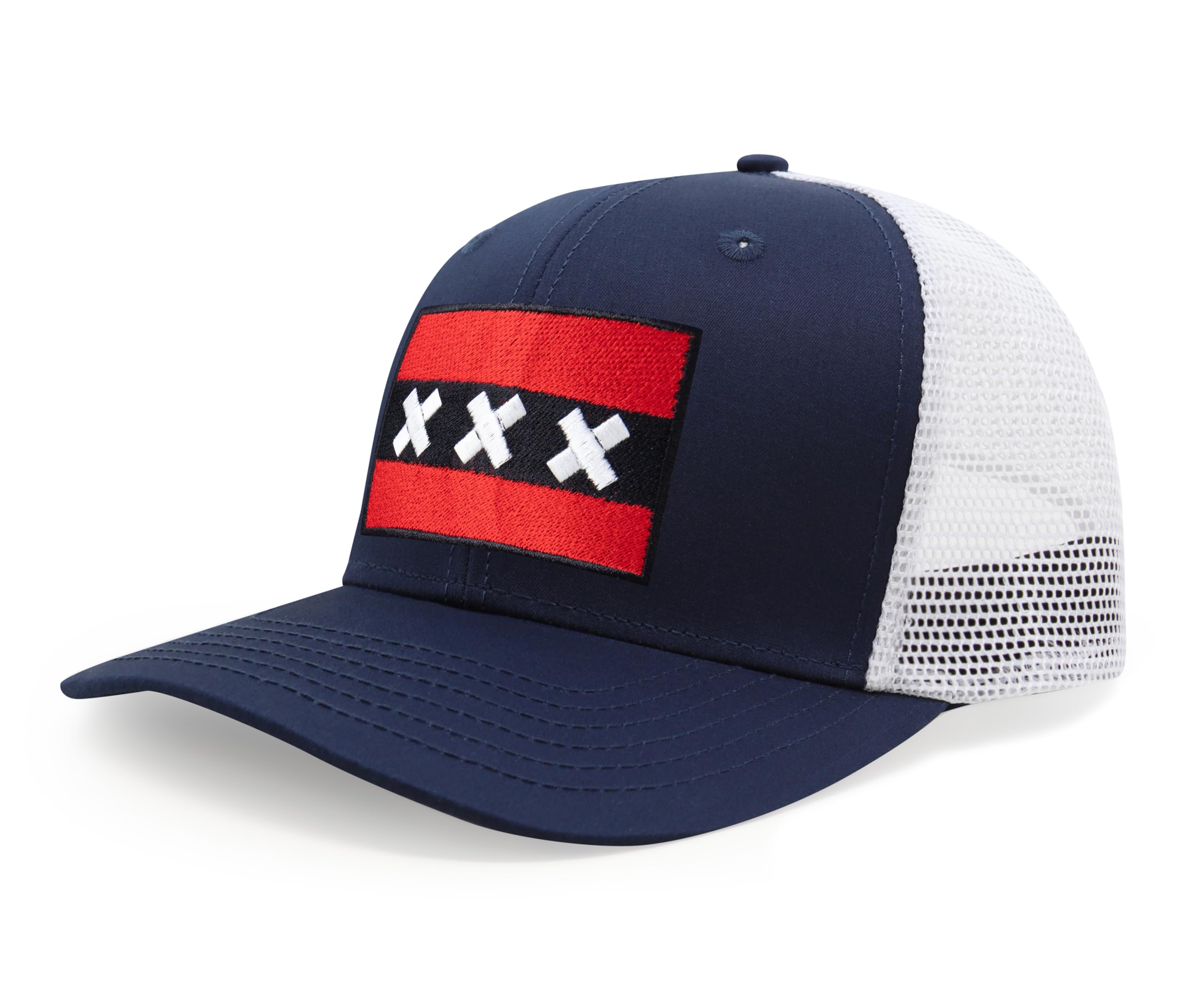 International Tie City Hat for Men and Women, Adjustable Snapback Trucker Baseball Cap with Embroidered Patch
