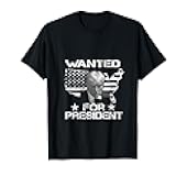 Wanted For President 2024 Trump Mug Shot T-Shirt