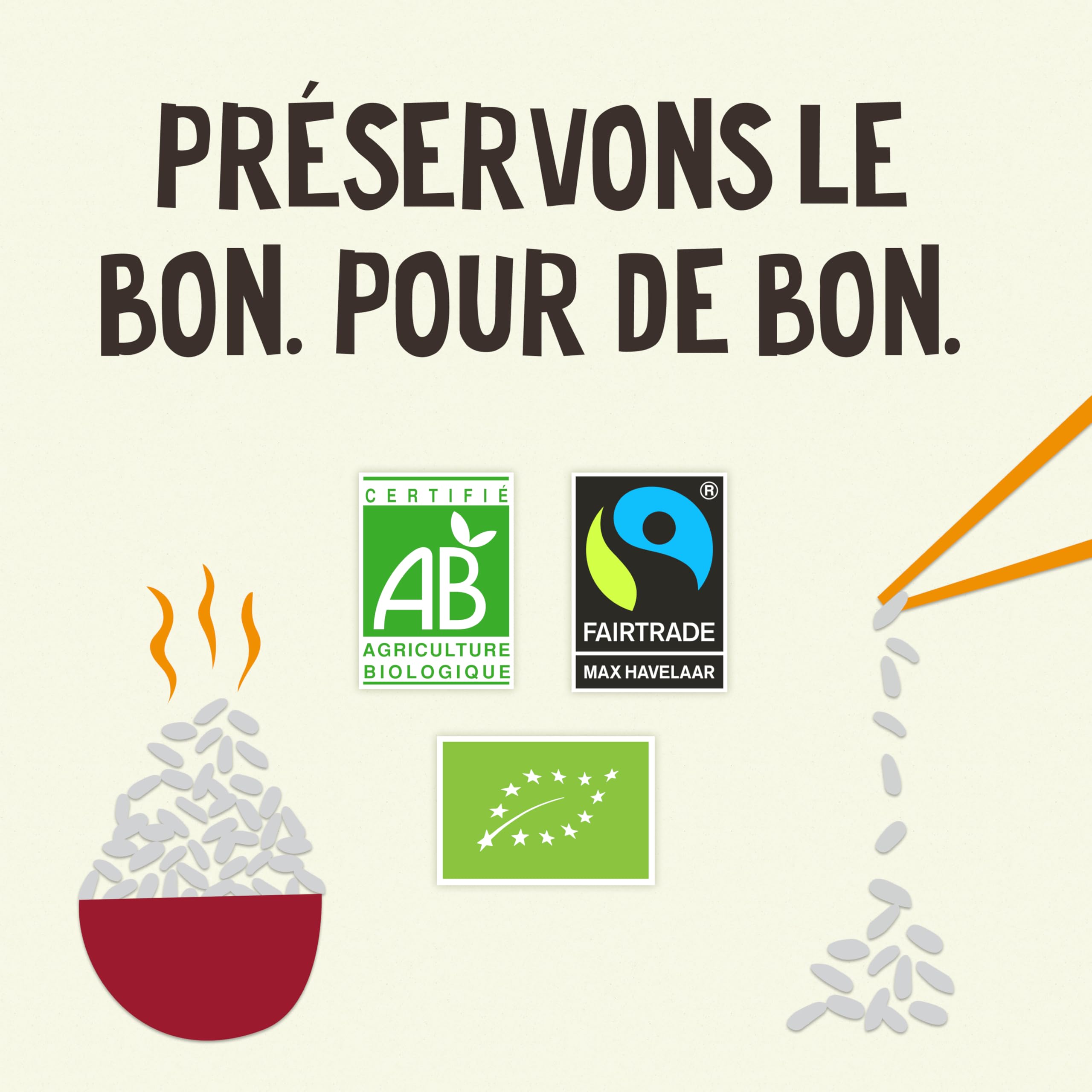 ALTER ECO - Riz Thaï Bio et Équitable 5 kg - Riz Équitable Origine Thaïlande - Prêt en 15 Minutes