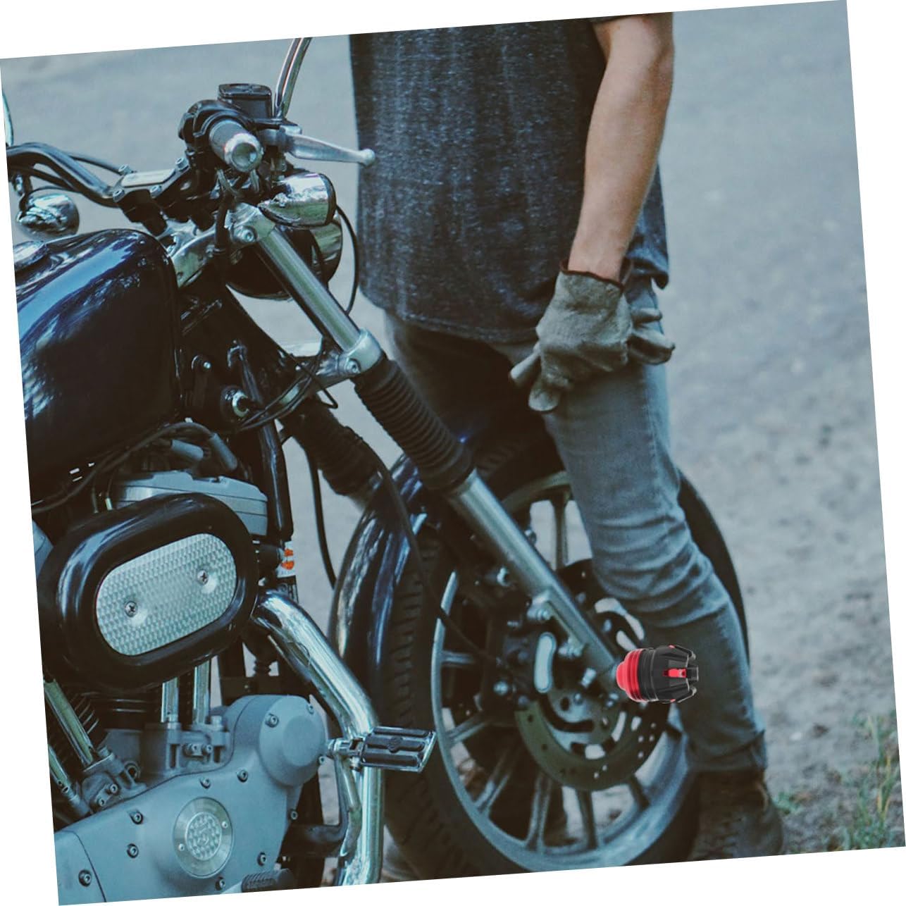 Unomor 4pcs Motorcycle Fork Guard Front Fork Cup Accessories Crash Protector Modification Sliders