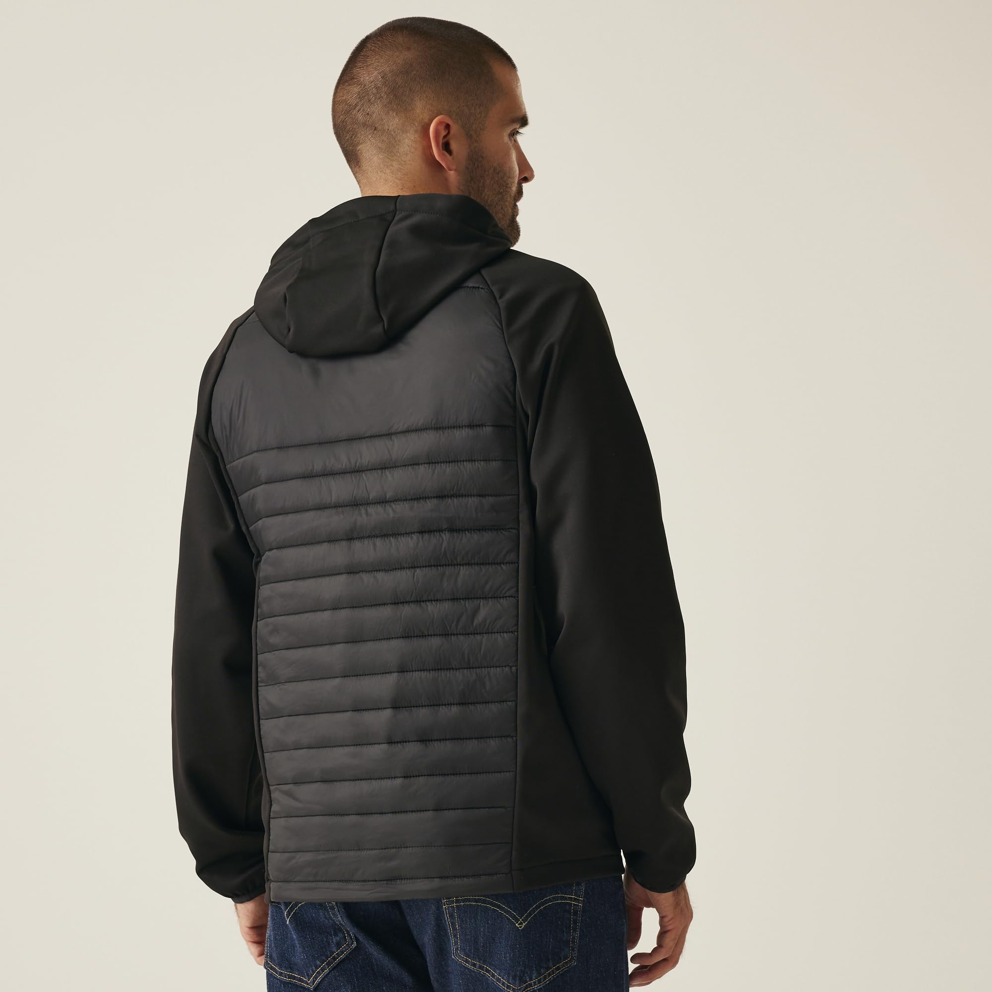 Regatta Professional Hybrydowa kurtka polarowa Mężczyźni Regatta Professional Mens Navigate Hybrid Warm Work Jacket (1 w zestawie)