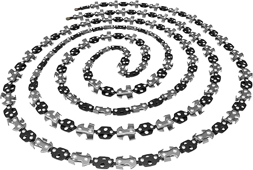 Miniatura 10 de Sierra de cadena para ramas de árbol de alto alcance de 48 pulgadas, corta ramas fácilmente, cuchillas en ambos lados para que no importa cómo