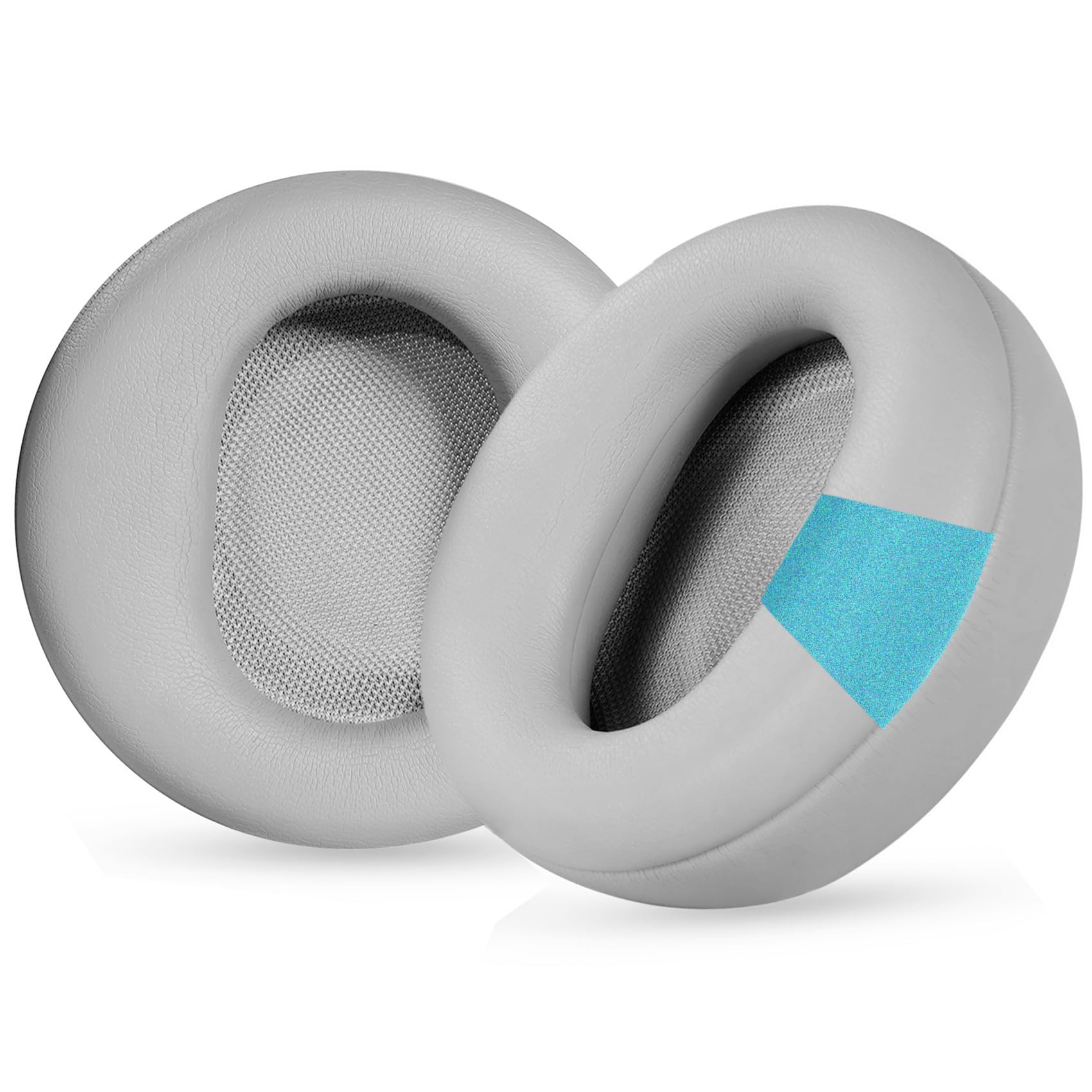 Cuscinetti auricolari di ricambio compatibili con cuffie Microsoft Surface 1/2 Surface GEN I GEN II, in pelle proteica, colore grigio