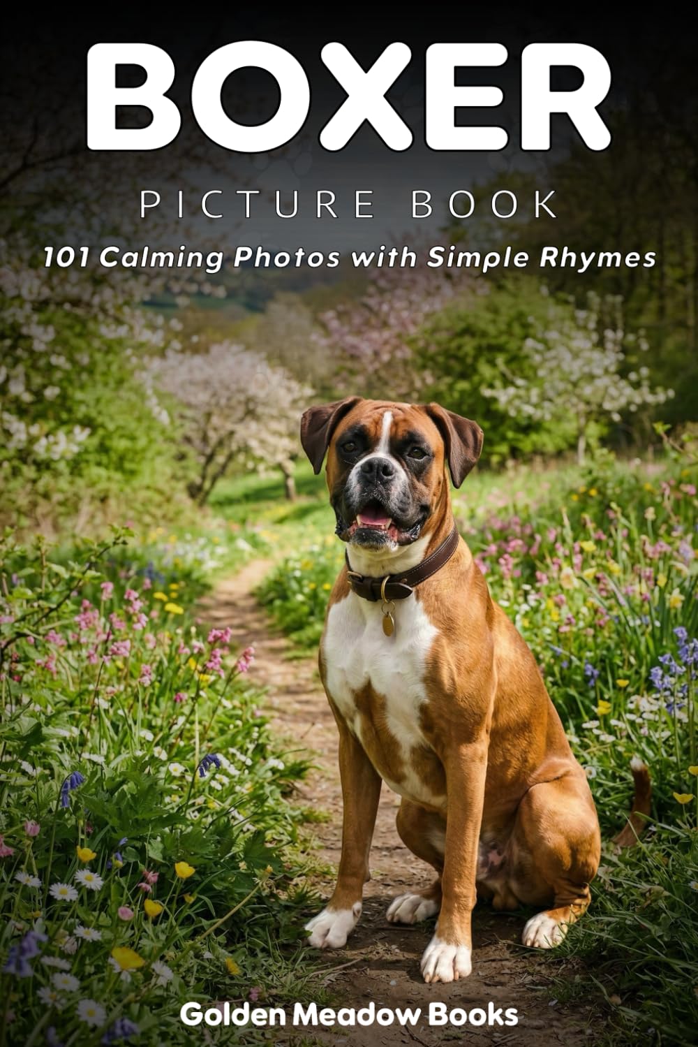 Boxer Picture Book for Seniors with Dementia and Alzheimer’s Patients: 101 Calming Dog Photos with Simple Rhymes | A Gentle Gift for Memory Care and Cognitive Stimulation
