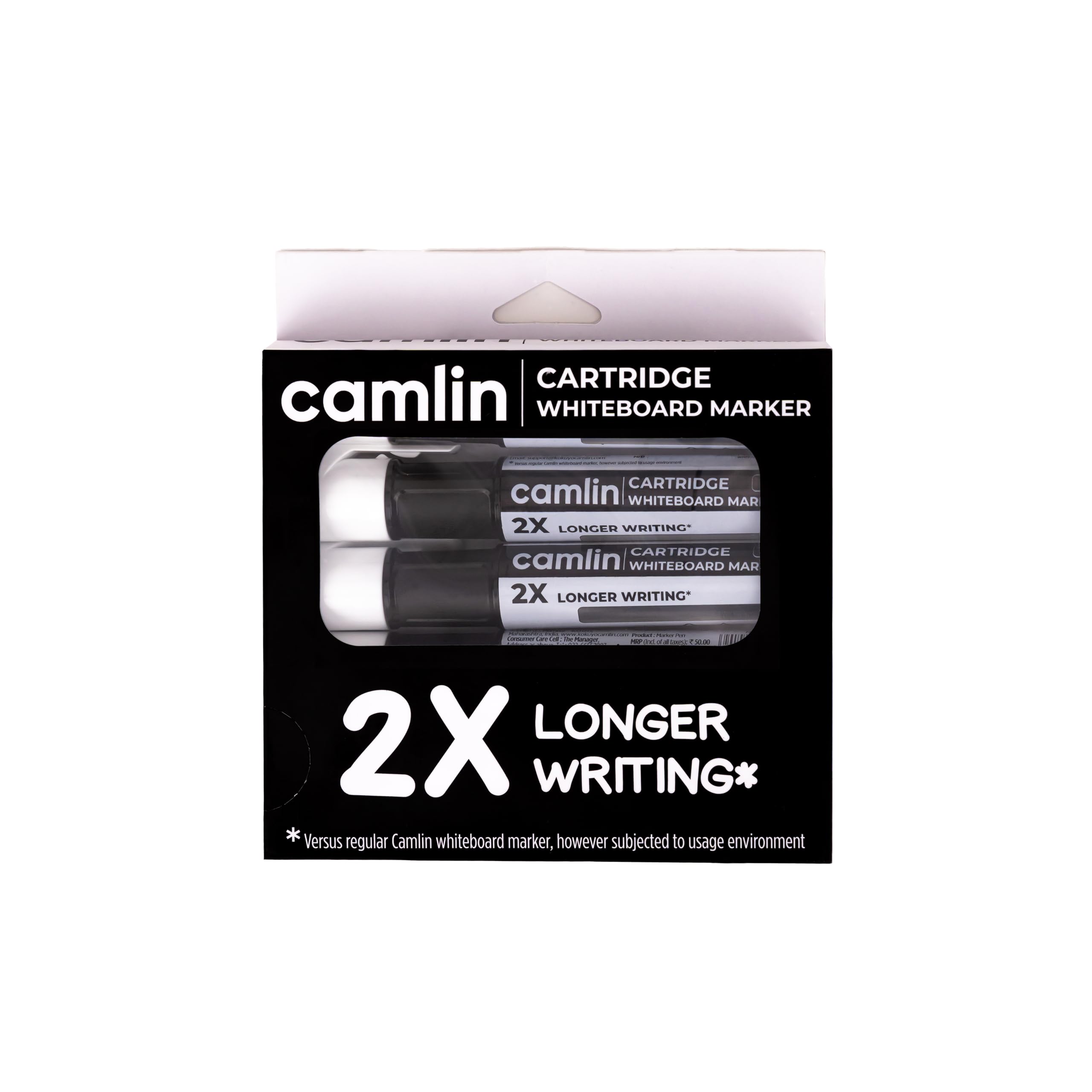 Camlin Cartridge White Board Marker pack of 5 - Black-image-45