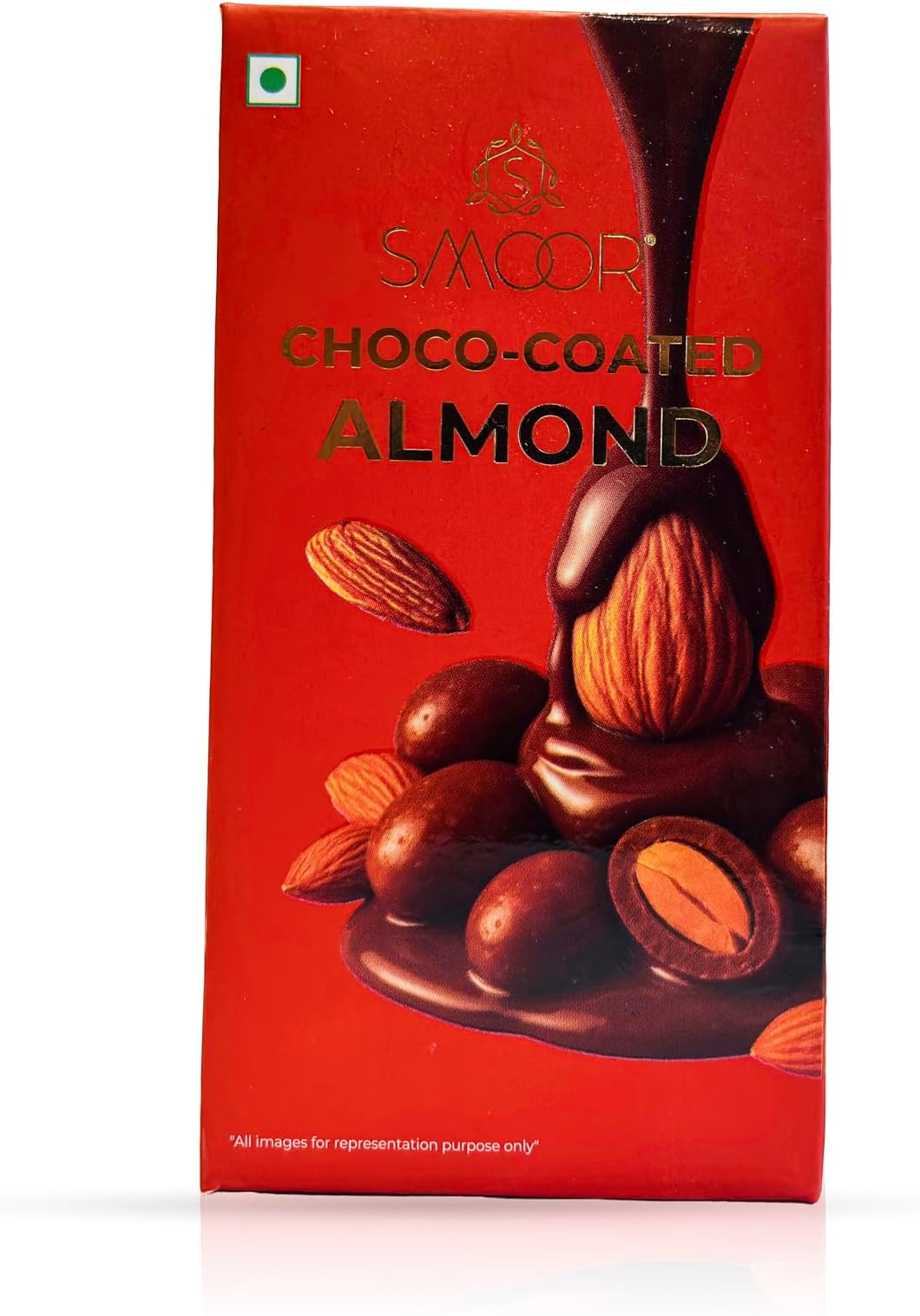 - SMOOR Premium Choco Coated Almonds | Creamy Chocolate Covered Roasted Nuts | Tasty & Crunchy | Perfect for Snacking,Birthday,Anniversary, Gifting |150 gm (pack of 3)