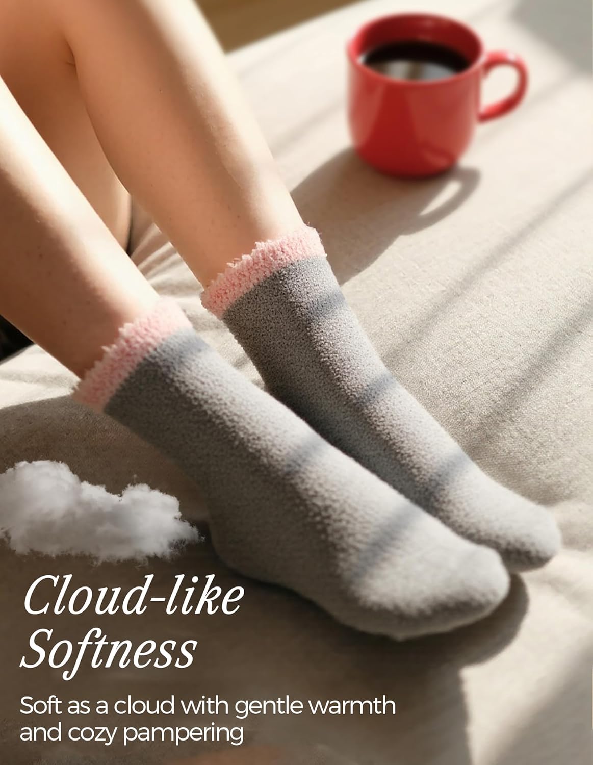 Calzini Invernali, Abbigliamento For La Casa, Regali Caldi E Accoglienti For Le Donne, Morbidi, Da Notte In Tessuto Caldo Morbido
