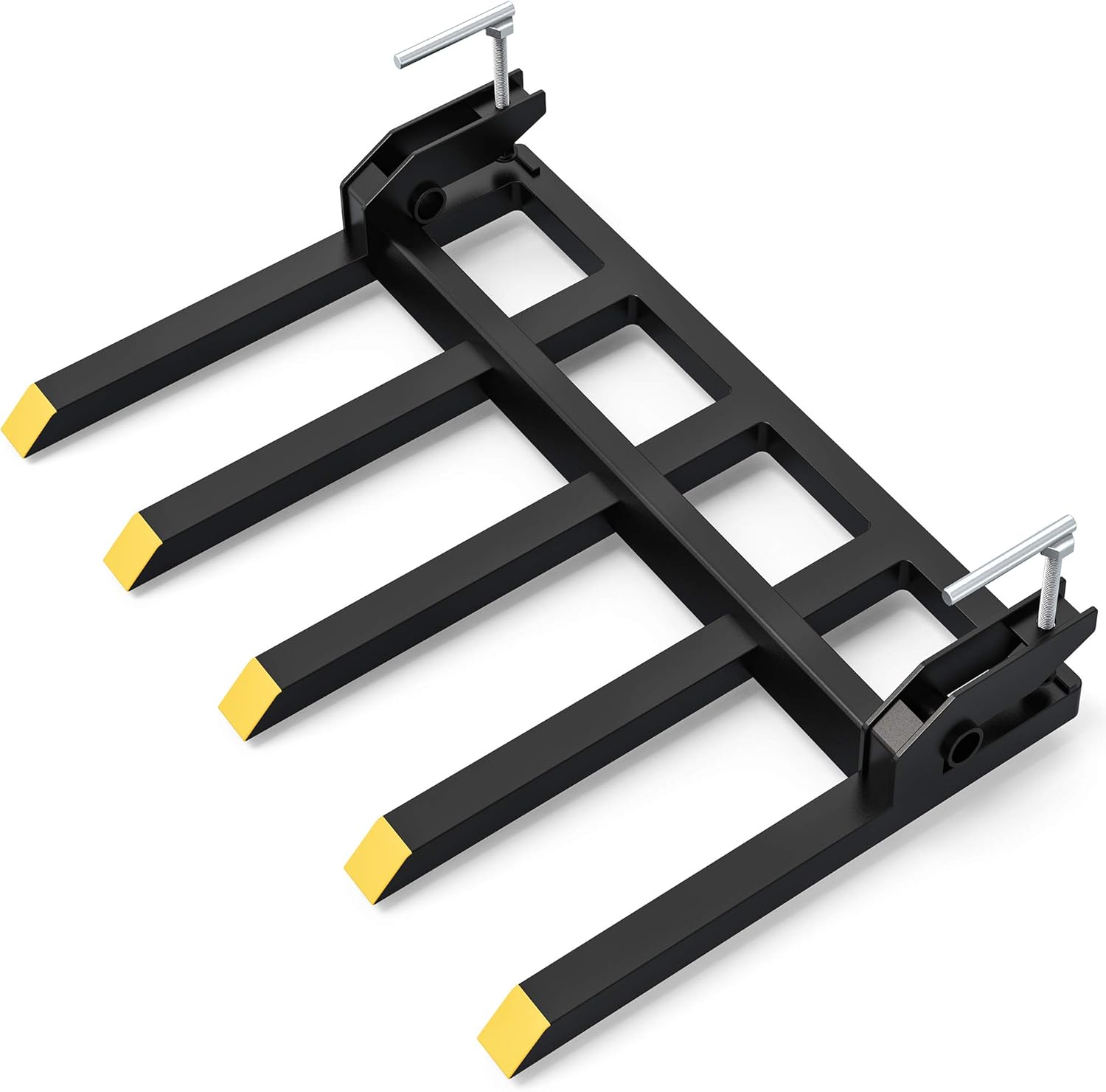 YINTATECH Clamp on Debris Forks to 48" Bucket, Heavy Duty