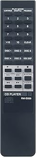 RM-D335 Replaced Remote fit for Sony CD Player Compact Disc Player CDP-C345M CDP-C345 CDP-C245 CDP-C741 CDP-C365 CDP-C265 CDP-C425 CDP-C445 CDP-C495 CDP-CA7ES DPC345 CDP-C225 CDP-C235 CDP-C245