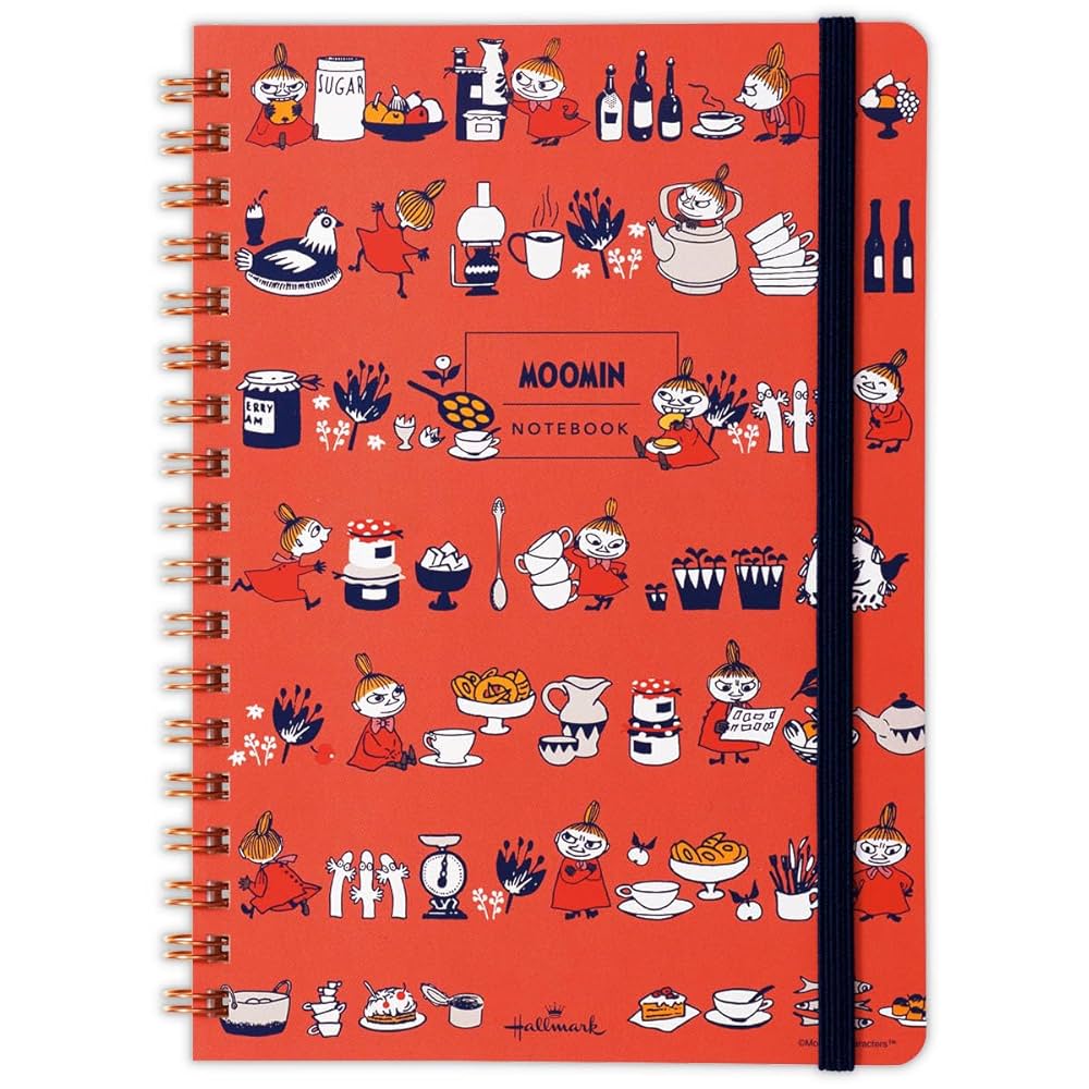 Amazon | ホールマーク ムーミン リングノート レッド 826239
