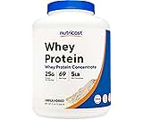 Nutricost Whey Protein Powder, Unflavored, 5 pounds - from Whey Protein Concentrate