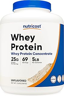 Nutricost - Concentrado de proteína de suero, 1