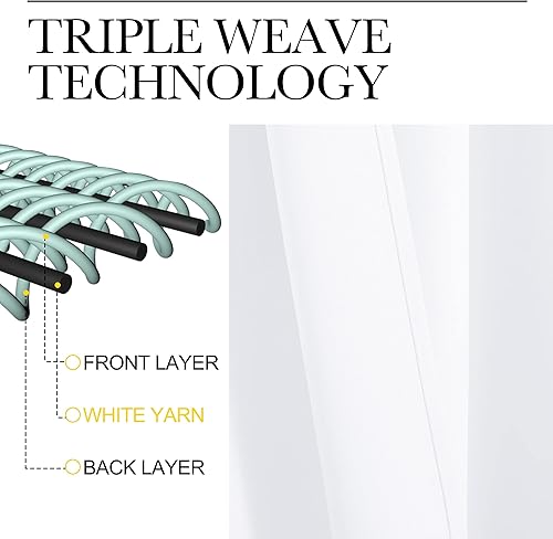 Miniatura 3 de NICETOWN Cortina divisora para habitación y privacidad, persiana vertical para puerta corrediza, ventana, armario y patio (panel individual, 11' de