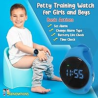 Vista 2 de Reloj de entrenamiento para ir al baño premium de EE. UU., luces intermitentes, múltiples modos de alarma con un modo discreto I recargable