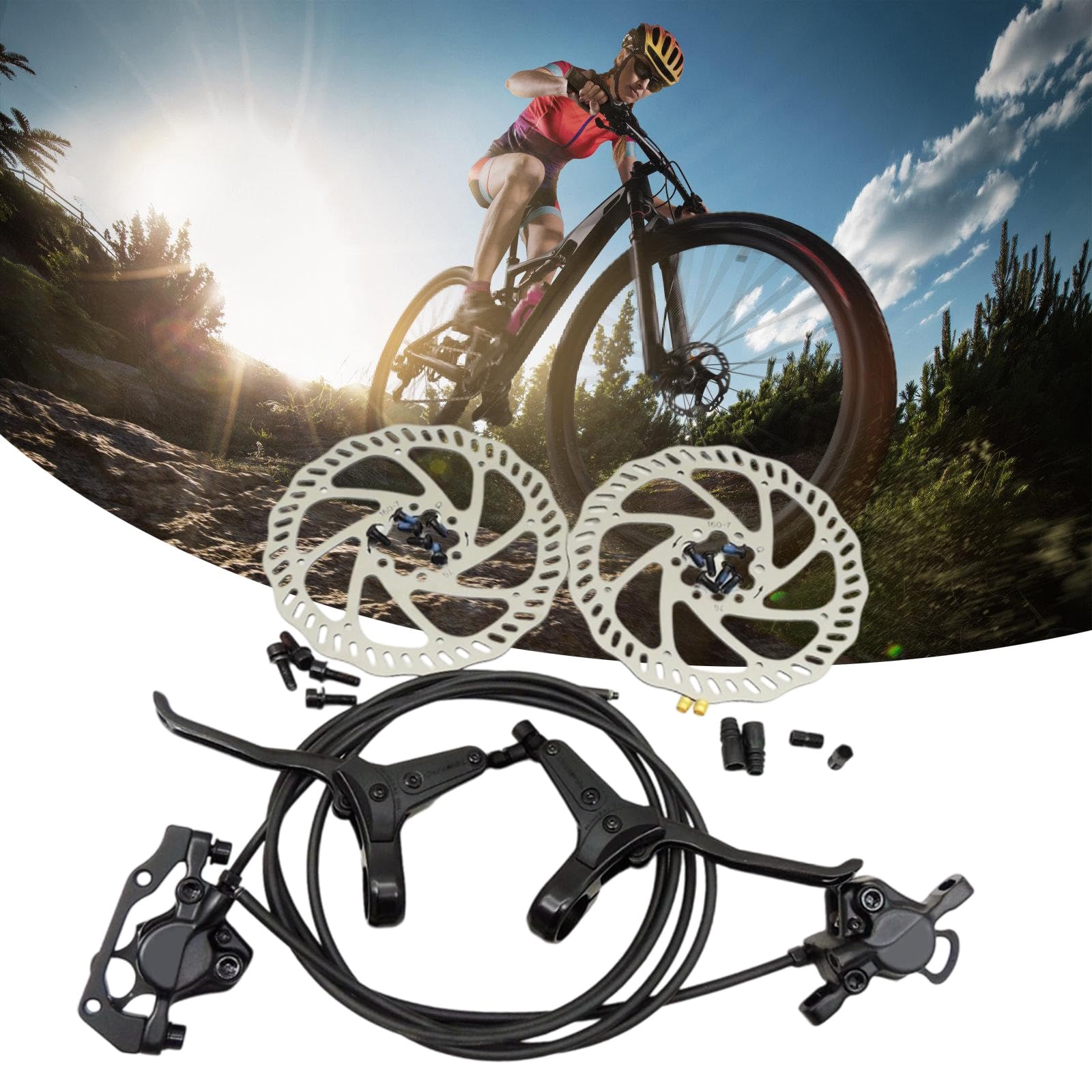 Los sistemas de frenos hidráulicos profesionales para bicicleta con diseño de manguera extraíble aumentan la seguridad al andar en bicicleta con frenos de disco en terrenos extremos